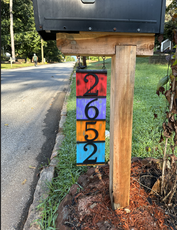 The Draper custom mailbox